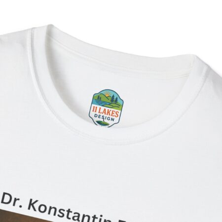 Classic Unisex Graphic Tee featuring Dr. Konstantin Frank - Perfect for Wine Lovers, Vintage Aficionados, Gift Ideas, Casual Wear, [...] - Image 3