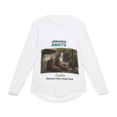 Men's Adventure UV Protection Long Sleeve Shirt, Outdoor Tee, Travel Shirt, Hiking Apparel, Nature Lover Gift