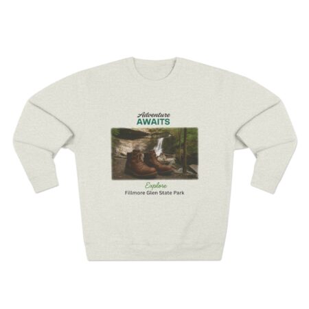 Adventure Awaits Sweatshirt, Cozy Unisex Crewneck for Outdoor Enthusiasts, Perfect Gift for Nature Lovers, Hiking Apparel, Adventure - Image 7