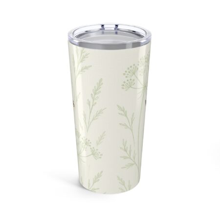 Take the Wild With You Tumbler 20oz | Sip in Serenity, Eco-Friendly Travel Mug, Botanical Travel Tumbler, Inspirational Beverage Container, [...] - Image 2