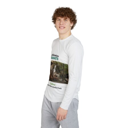 Men's Adventure UV Protection Long Sleeve Shirt, Outdoor Tee, Travel Shirt, Hiking Apparel, Nature Lover Gift - Image 5