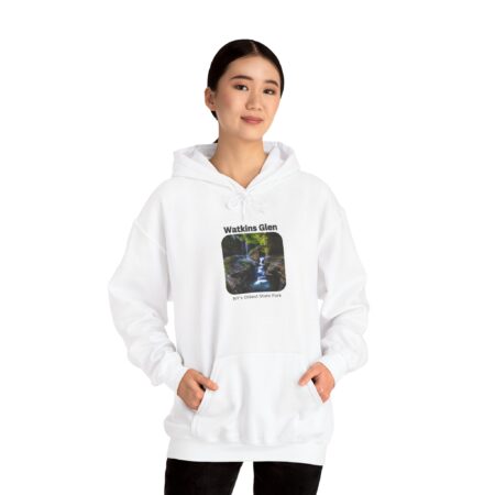 Watkins Glen Adventure Hoodie, Cozy Travel Sweatshirt, Nature Lover Gift, Outdoor Exploration, Hiking Apparel - Image 5