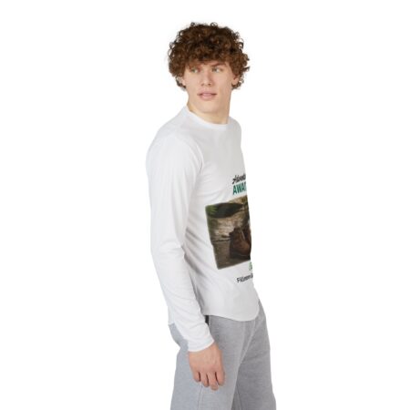 Men's Adventure UV Protection Long Sleeve Shirt, Outdoor Tee, Travel Shirt, Hiking Apparel, Nature Lover Gift - Image 6