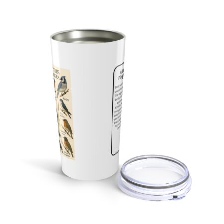 Birdwatching Tumbler 20oz, Eco-Friendly Travel Mug, Gift for Nature Lovers, Outdoor Adventures, Hiking Accessory - Image 5