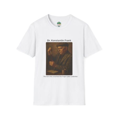 Classic Unisex Graphic Tee featuring Dr. Konstantin Frank - Perfect for Wine Lovers, Vintage Aficionados, Gift Ideas, Casual Wear, [...]