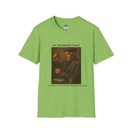 Classic Unisex Graphic Tee featuring Dr. Konstantin Frank - Perfect for Wine Lovers, Vintage Aficionados, Gift Ideas, Casual Wear, [...] - Image 19
