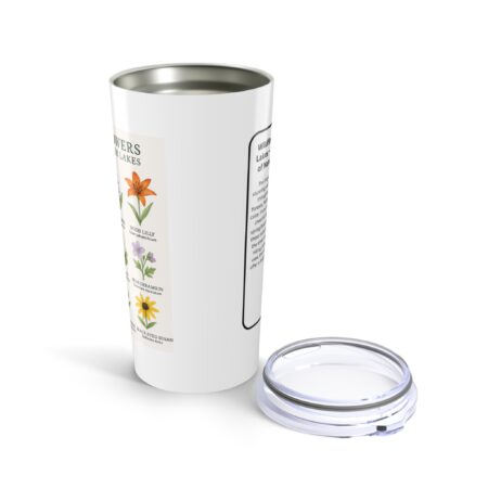 Fingerlakes Wildlife Tumbler 20oz | Botanical Drinkware for Nature Lovers | Perfect Gift for Gardeners, Eco-Friendly Lifestyle, Spring Celebrations, [...] - Image 5