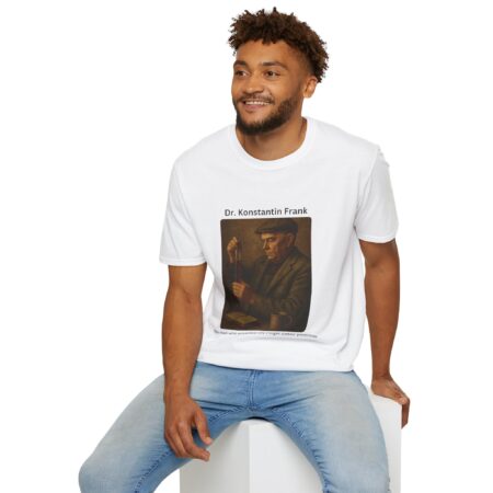 Classic Unisex Graphic Tee featuring Dr. Konstantin Frank - Perfect for Wine Lovers, Vintage Aficionados, Gift Ideas, Casual Wear, [...] - Image 6