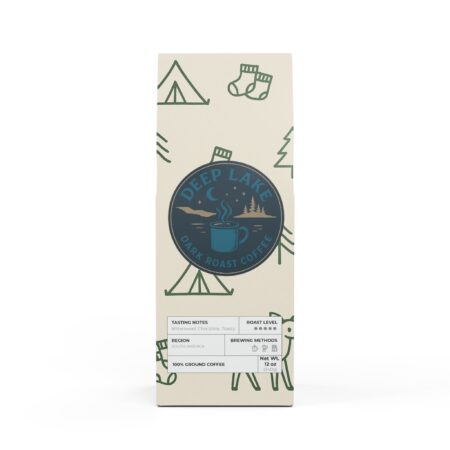 deep lake coffee blend (dark french roast)