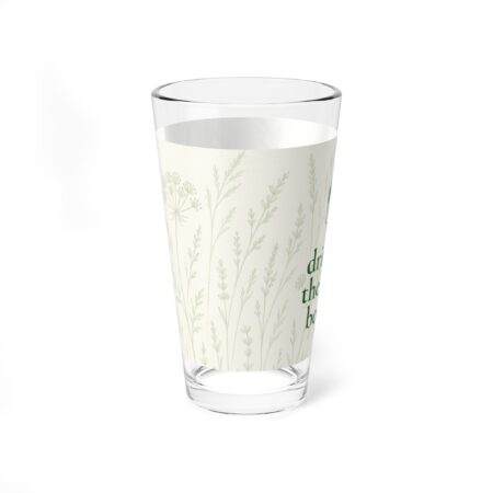 wildflower whisper glass