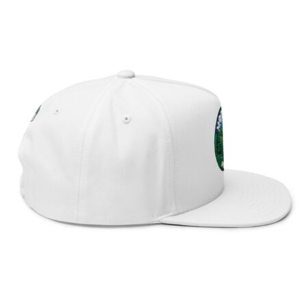 Embroidered Moravia Proud Flat Bill Cap - Image 4