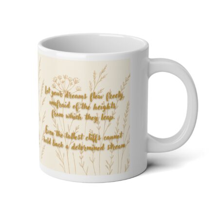 inspirations from the waterfall – jumbo 20oz ceramic mug