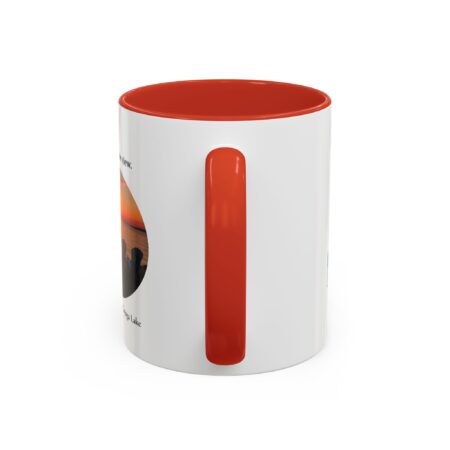 serene sunset coffee mug | cozy drinkware for nature lovers, gift for coffee enthusiasts, lakeside vibes, home decor, relaxation