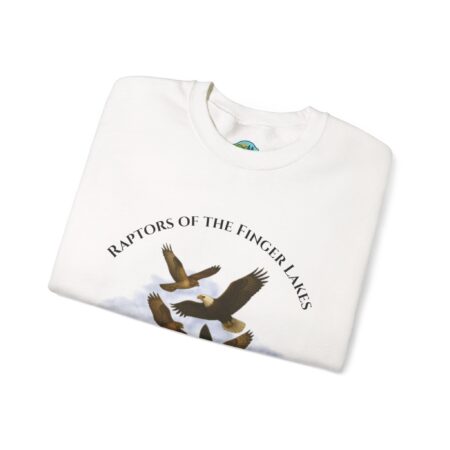 raptors of the finger lakes crewneck sweatshirt