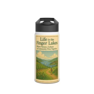 Store life in the finger lakes water bottle