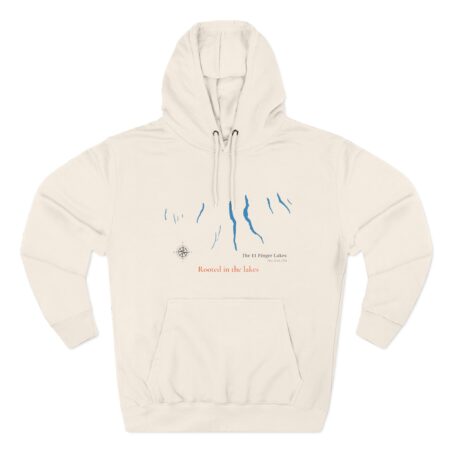 nature inspired three panel fleece hoodie, adventure hoodie, cozy outdoor wear, gift for nature lovers, graphic fleece top